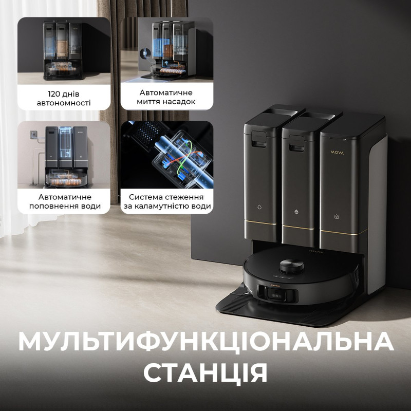Робот-пилосос Mova Z50 Ultra (RLZ92CE)