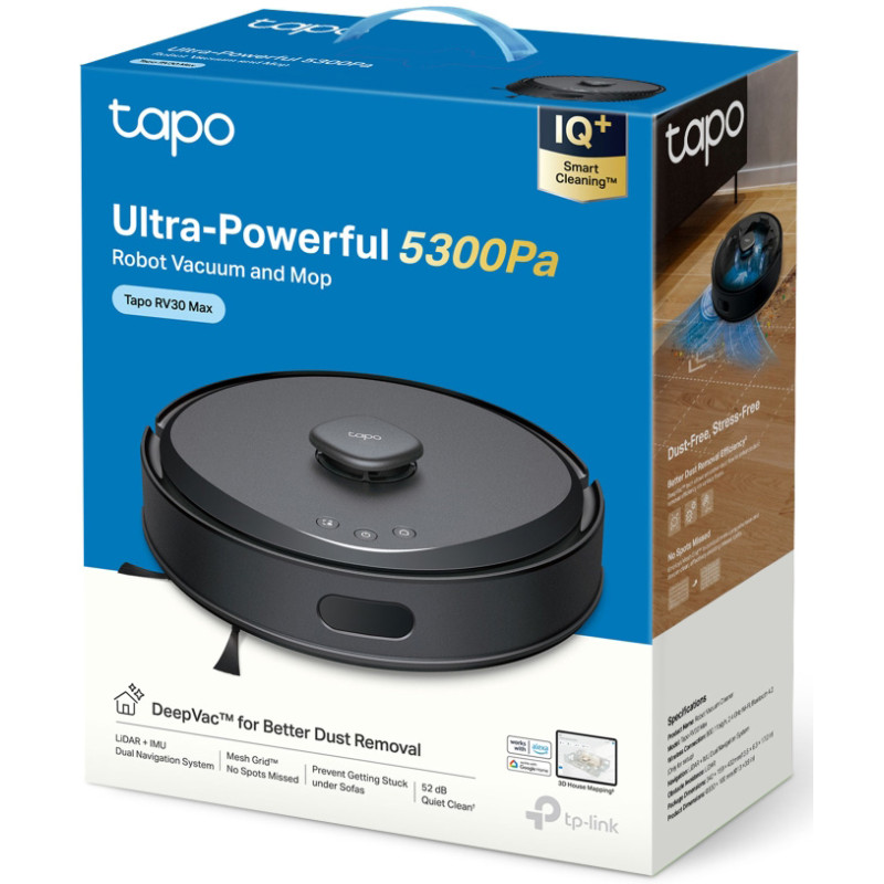 Робот-пилосос TP-LINK TAPO RV30 MAX 