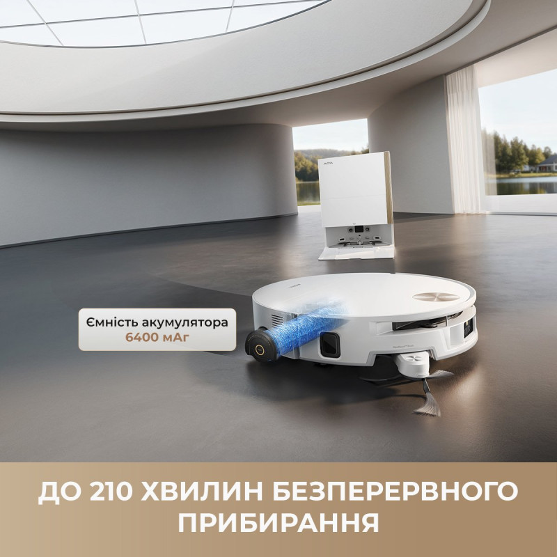 Робот-пилосос Mova S70 Ultra Roller White (RLZ52EE-Wh)