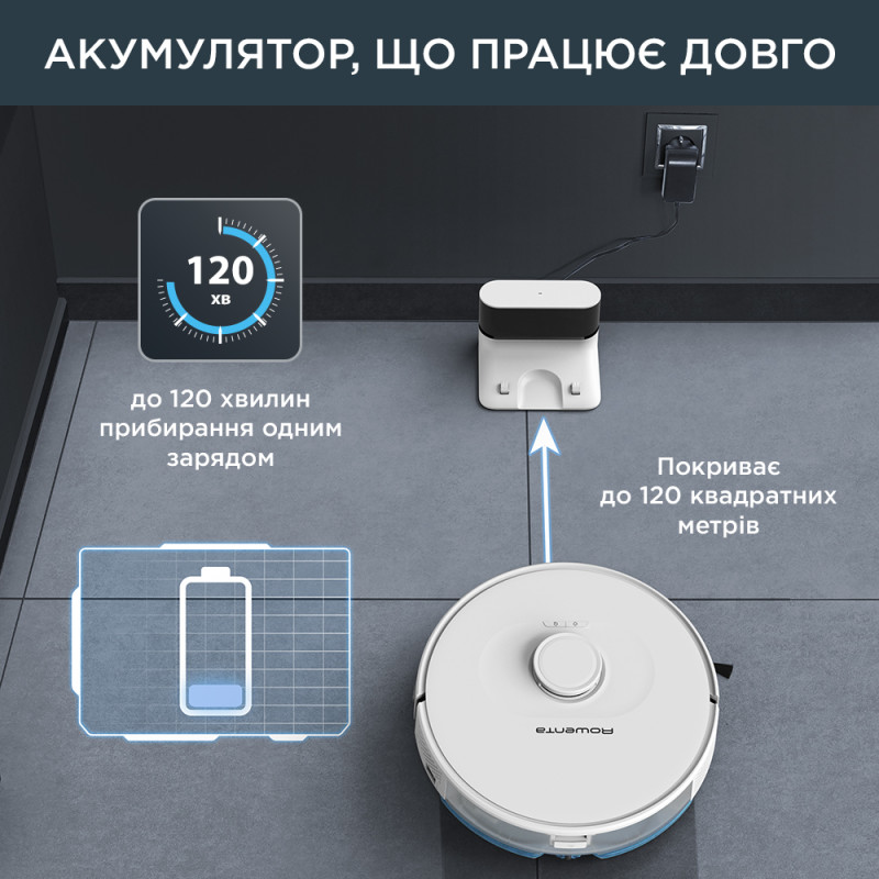 Робот-пилосос Rowenta RR8567WH