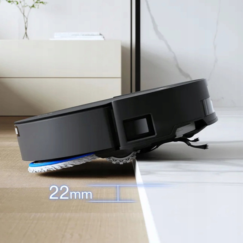 Робот-пилосос з вологим прибиранням ECOVACS Deebot T50 Pro Omni Gen2 Black