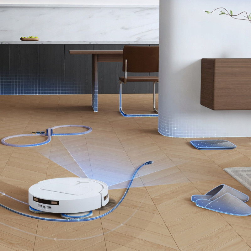 Робот-пилосос ECOVACS Deebot T50 Pro Omni White (DDX67)