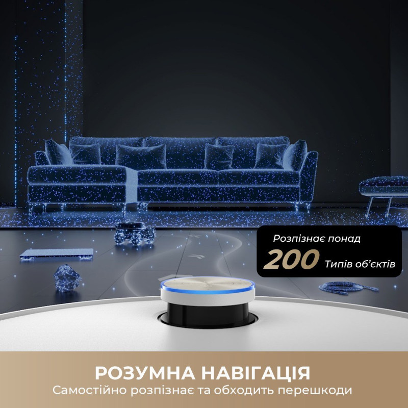 Робот-пилосос Dreame X50 Ultra Complete White (RLX85CE-4-WH)