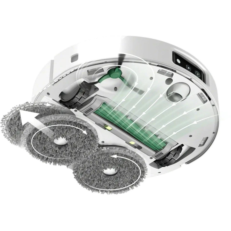 Робот-пилосос з вологим прибиранням iRobot Roomba Combo 505+ AutoWash dock White (N185240)