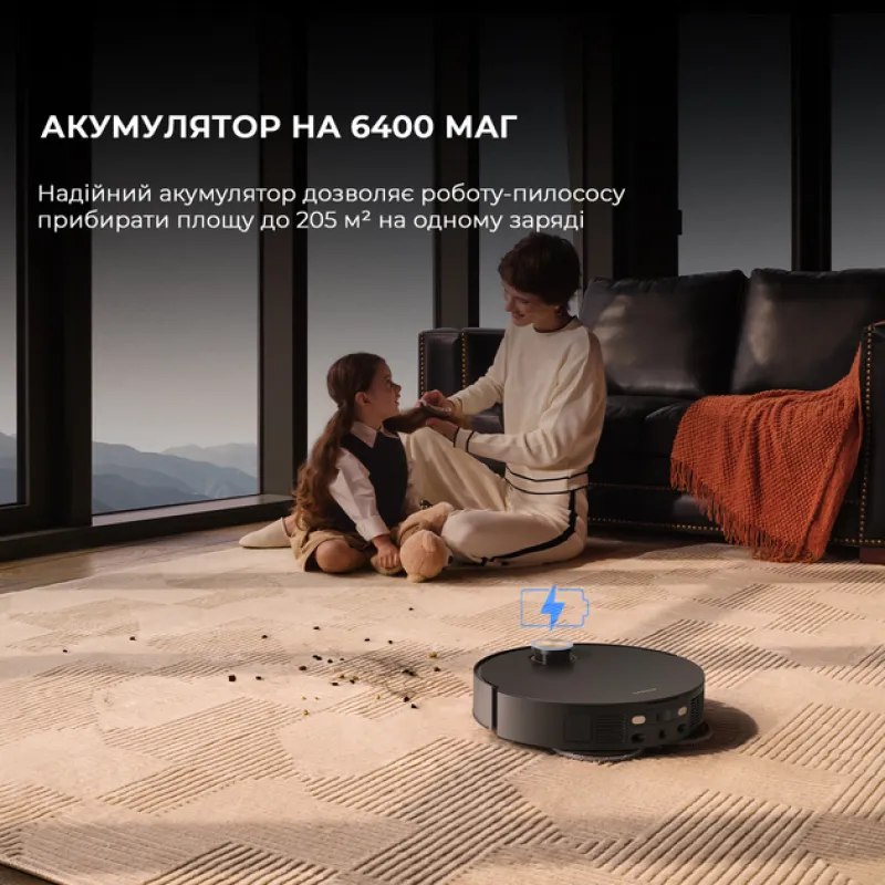 Робот-пилосос Dreame Robot Vacuum X50 Ultra Complete Black