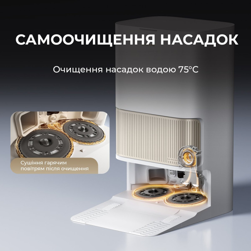 Робот-пилосос Dreame Bot L40 Pro Ultra White (RLL74CE-WH)