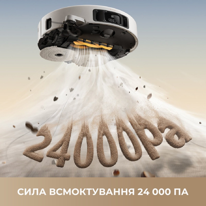 Робот-пилосос Mova V50 Ultra Complete White (RLV72LE-1)