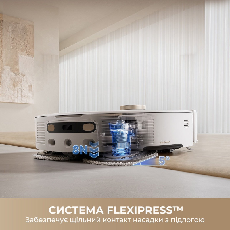 Робот-пилосос Mova V50 Ultra Complete White (RLV72LE-1)