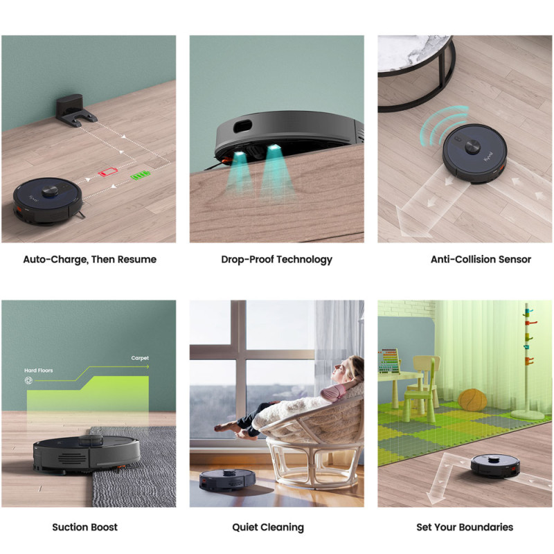 Робот-пилосос Kyvol Cybovac L30 Lidar