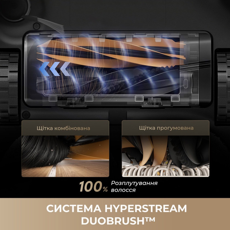 Робот-пилосос Dreame Aqua 10 Ultra Track Complete Black (RLR81CE-1-BL)