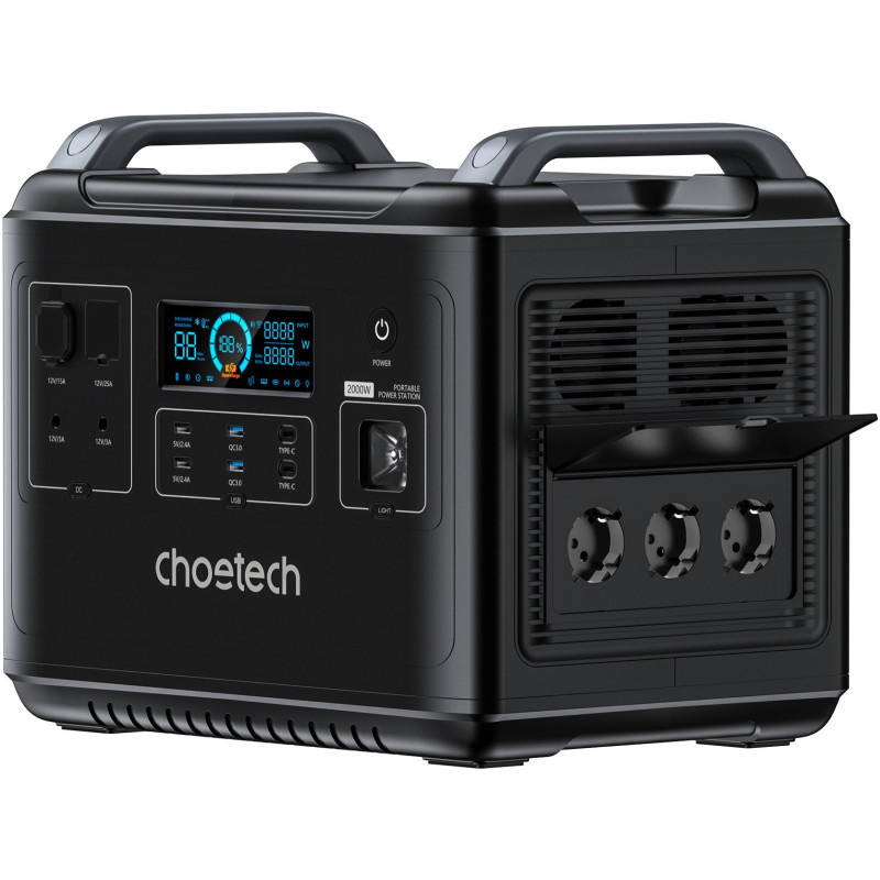 Зарядна станція Choetech 2000Wh (BS006-EU-BK-Z)