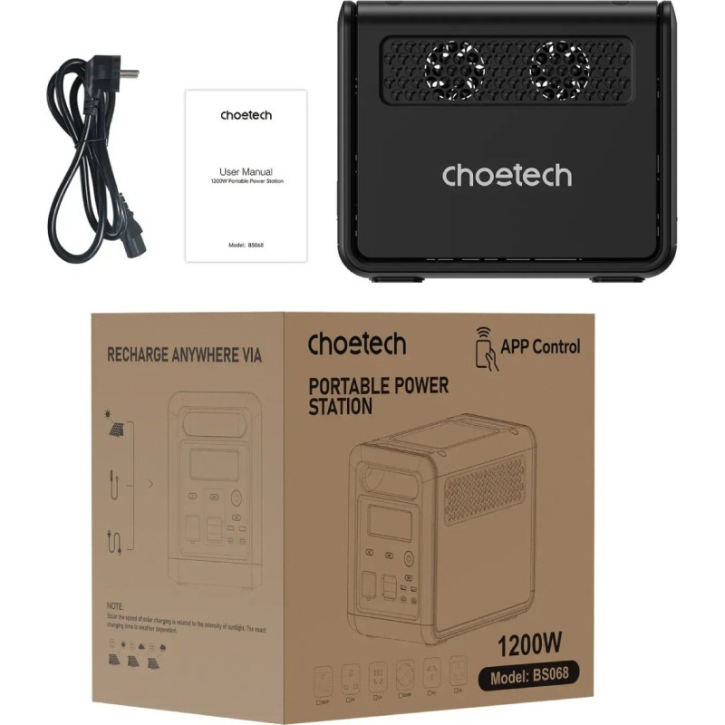 Зарядна станція Choetech BS068 (BS068-EU-GY)