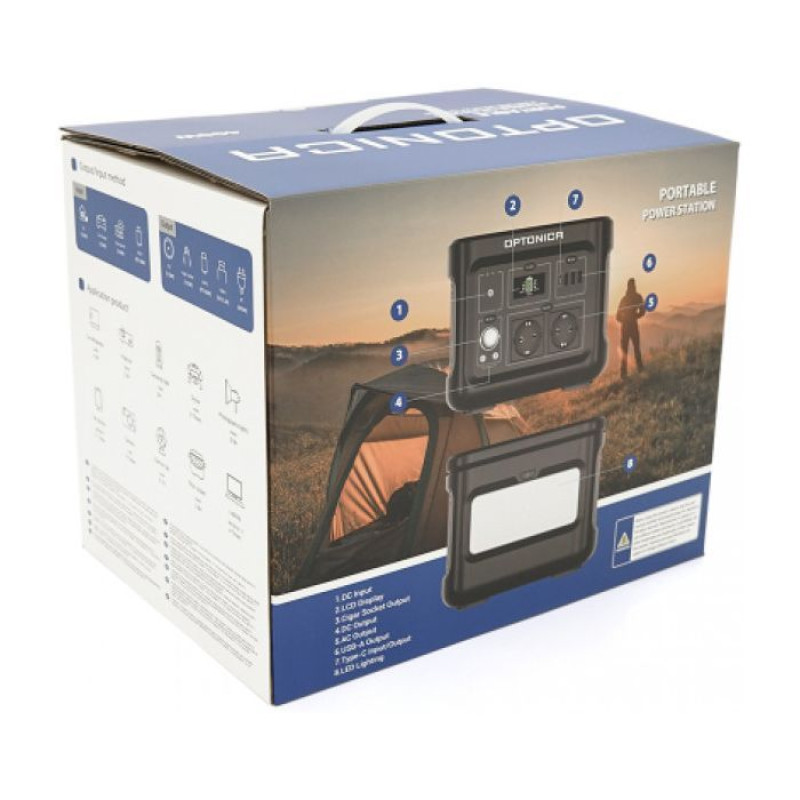 Зарядна станція Optonica 400W, 320Wh (PS-9418)