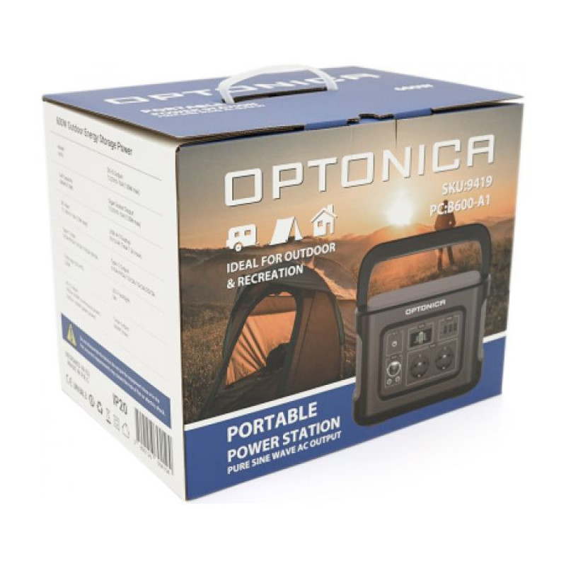 Зарядна станція Optonica 600W, 512Wh (PS-9419)