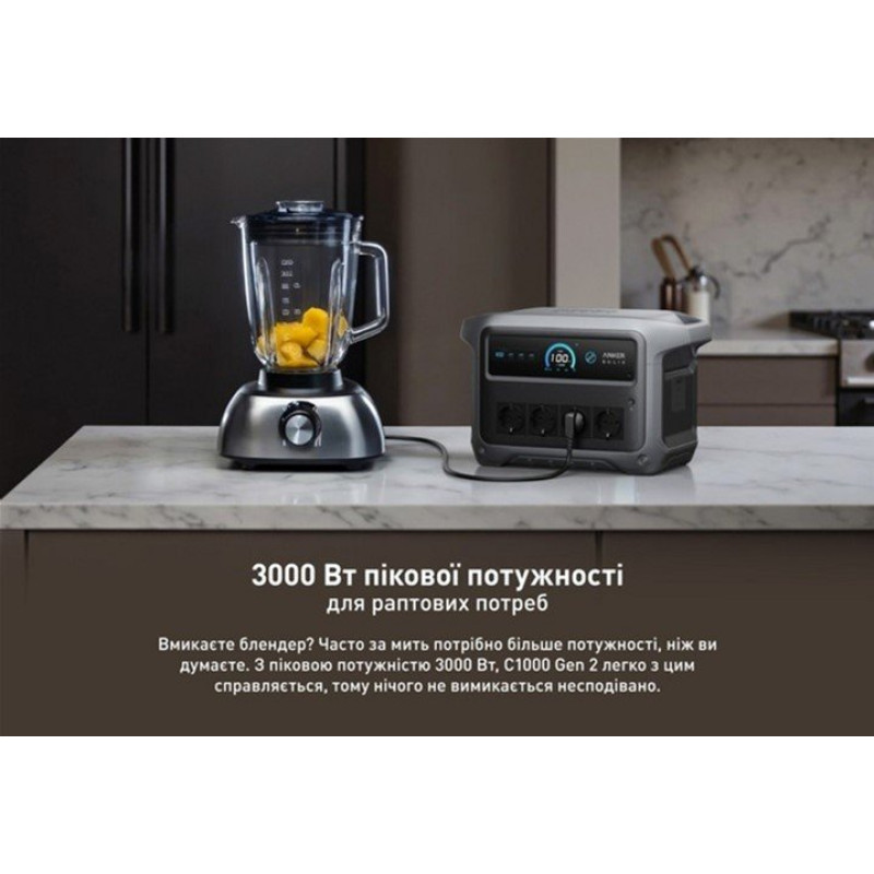 Зарядна стація Anker SOLIX C1000X Gen 2 (A17633A1)