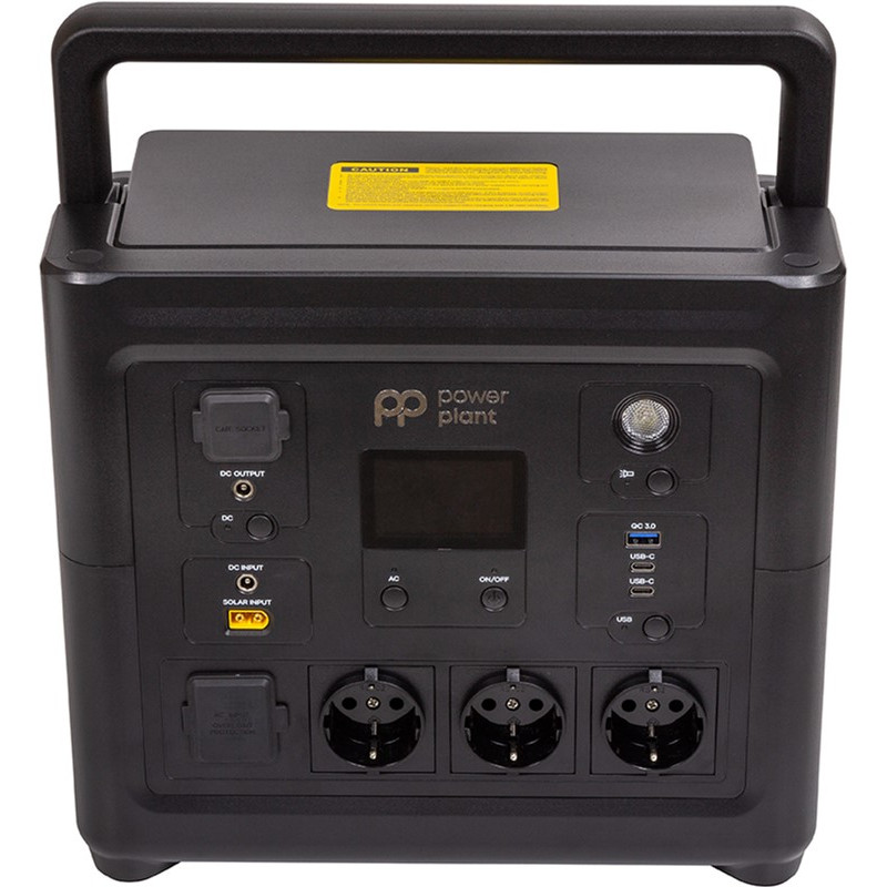 Зарядна станція PowerPlant HS800 1000W 835Wh (PB930890)