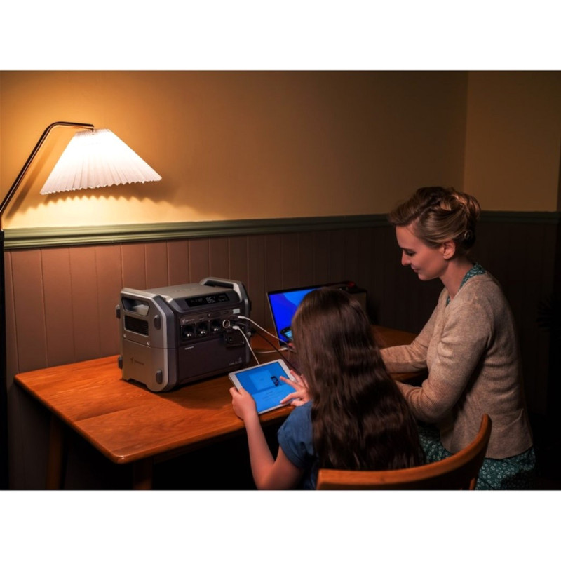 Зарядна станція Segway Cube 1000 / 2200 Вт / 1024 Вт/год / LiFePO4 + Сонячна панель 2E 300W 