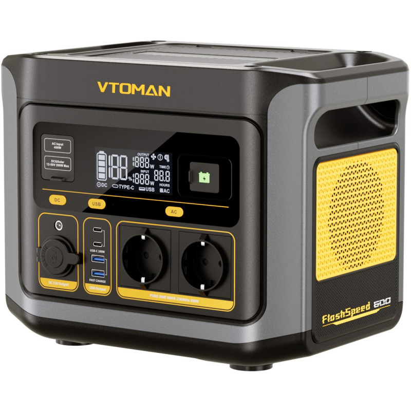 Зарядна станція Vtoman FlashSpeed 600 499Wh (FlashSpeed 600)