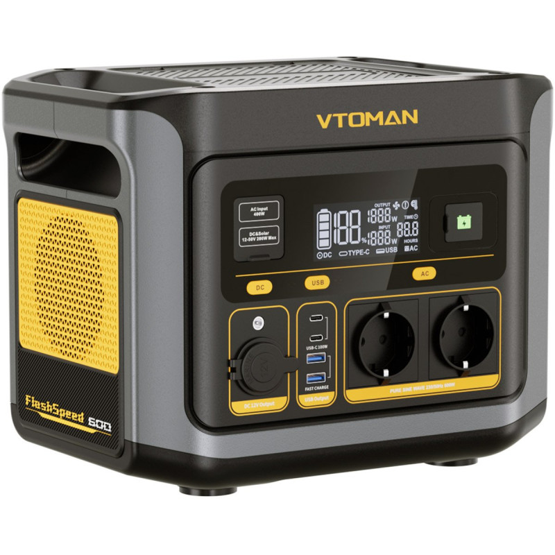 Зарядна станція Vtoman FlashSpeed 600 499Wh (FlashSpeed 600)