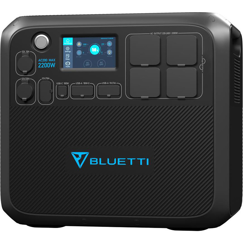 Зарядна станція BLUETTI 2200W AC200MAX Solar (AC200MAX)