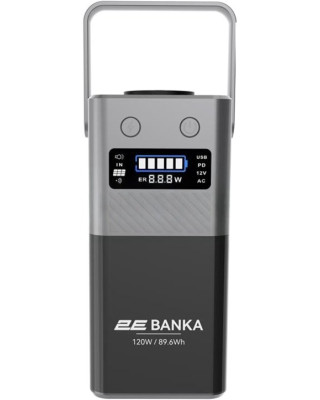 Зарядна станція 2E BANKA MAX / 120 Вт / 89.6 Вт⋅год / LiFePO4 (2E-PPS01009)