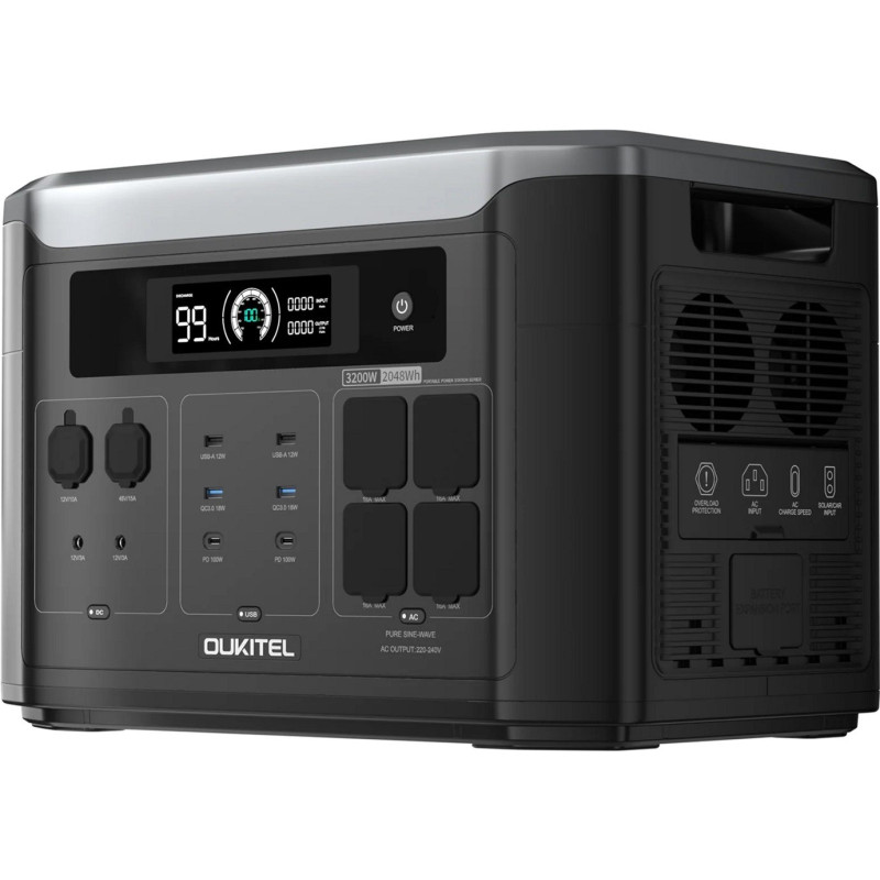 Зарядна станція Oukitel BP3000E 3200W 2048Wh