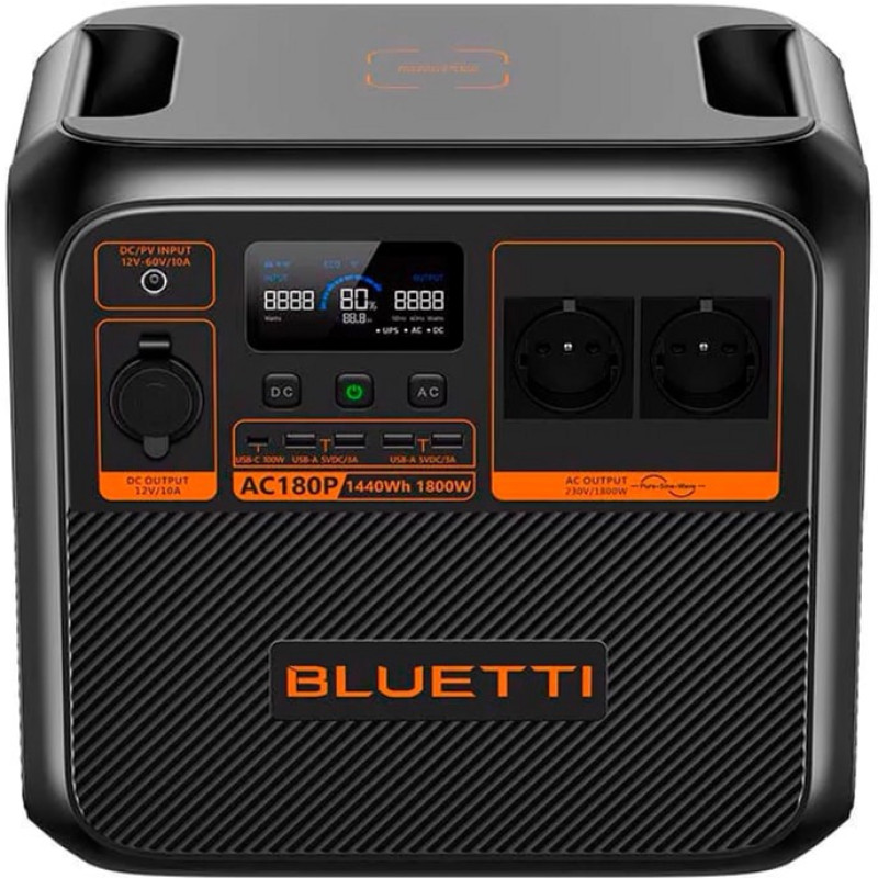 Зарядна станція Bluetti AC180P 1440Wh 1800W