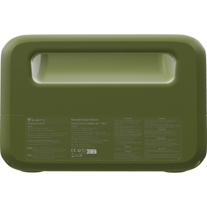 Зарядна станція BLUETTI Elite 30 V2, 600W, 288Wh (EL30V2)