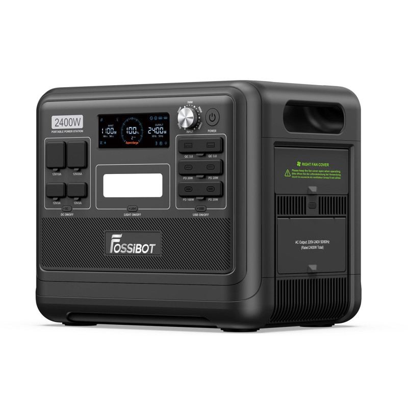 Зарядна станція Fossibot F2400 Black