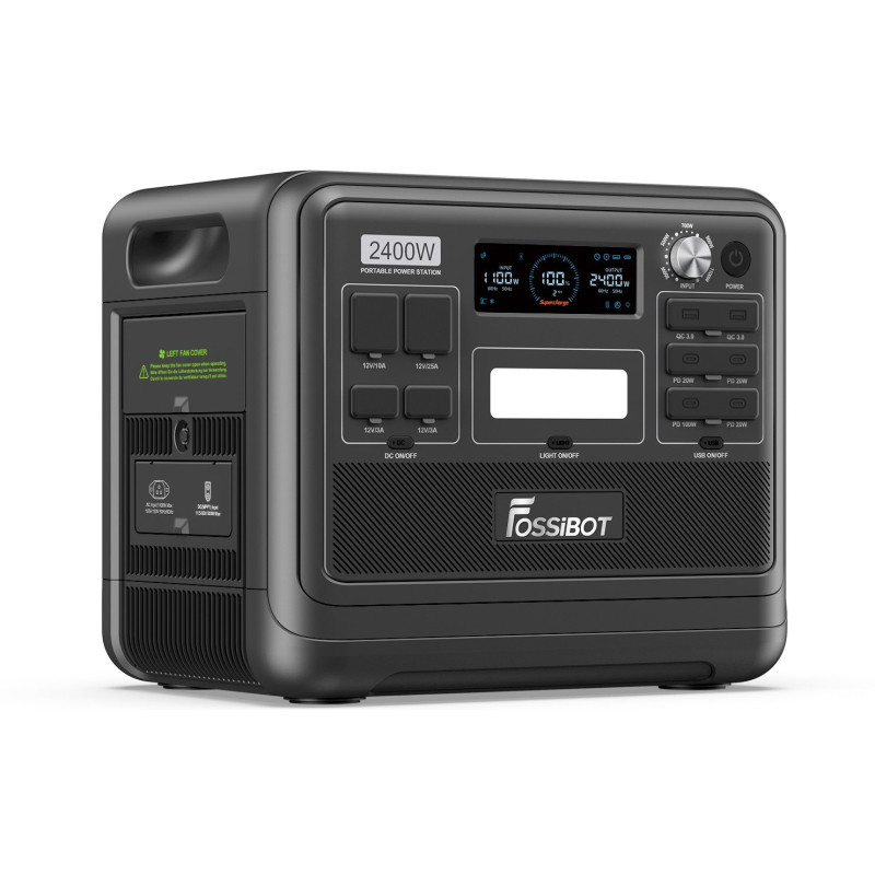 Зарядна станція Fossibot F2400 Black