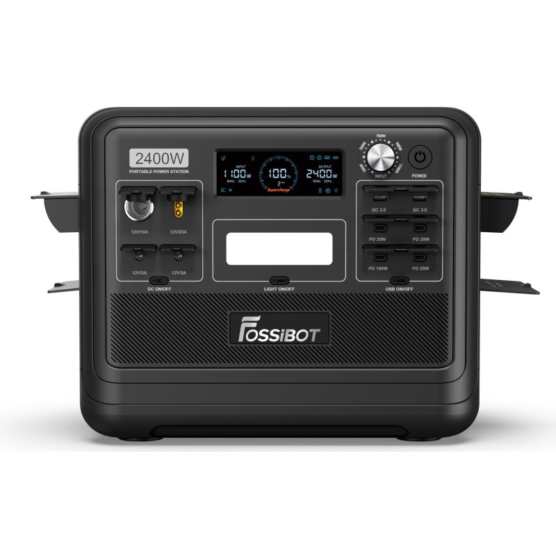 Зарядна станція Fossibot F2400 Black
