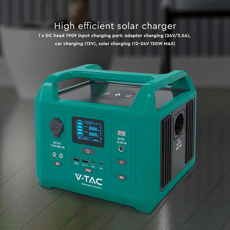Зарядна станція V-TAC 300W 288Wh (VT-303N)