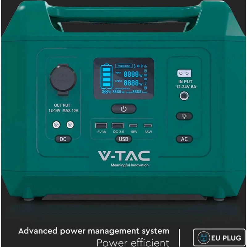 Зарядна станція V-TAC 300W 288Wh (VT-303N)