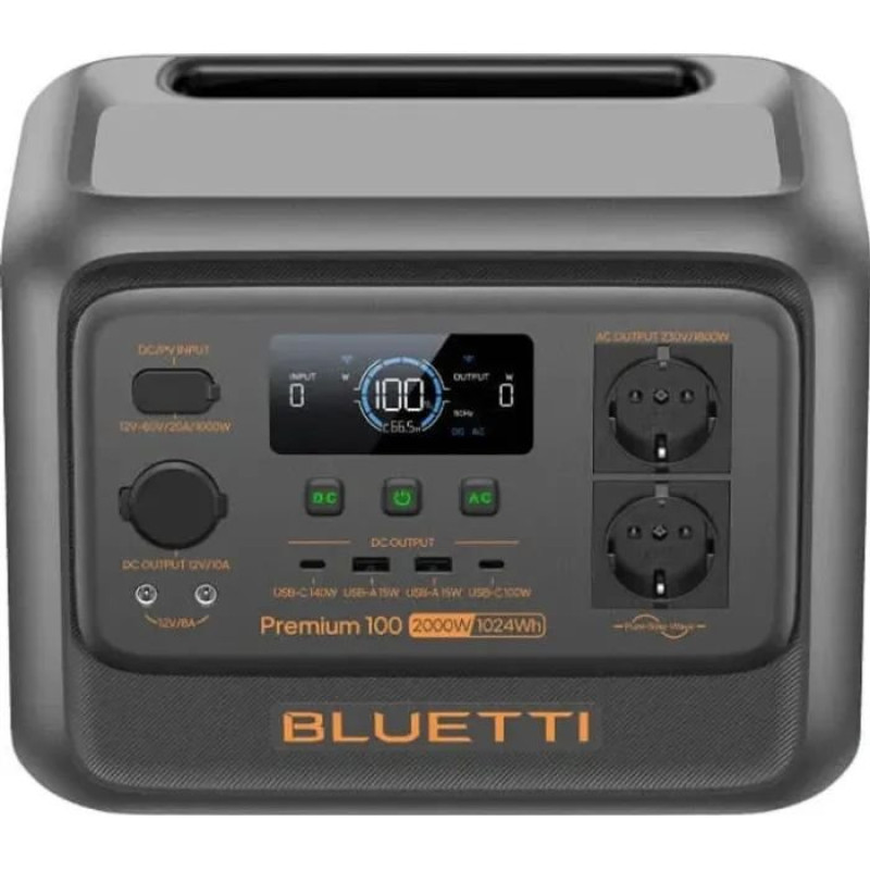 Зарядна станція BLUETTI Premium 100 V2 2000W 1024Wh (PR100V2)