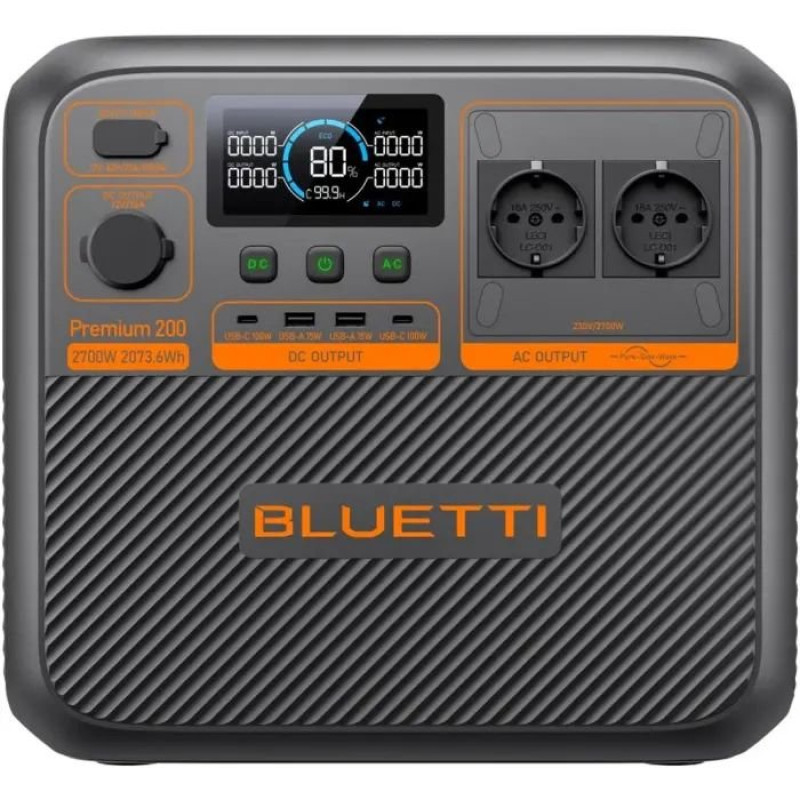 Зарядна станція BLUETTI PREMIUM 200 V2 2700W (PREMIUM 200 V2)