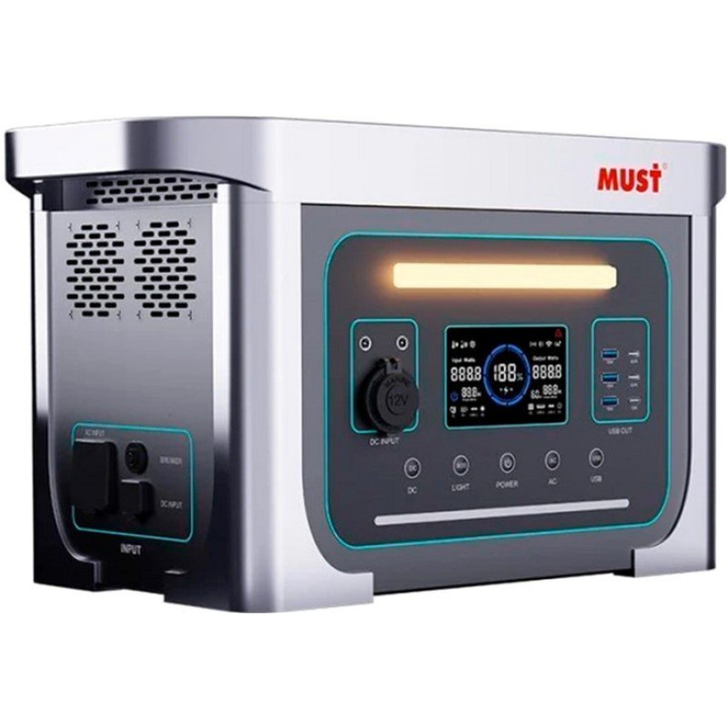 Зарядна станція Must 1000W 1280Wh (EM1024S)