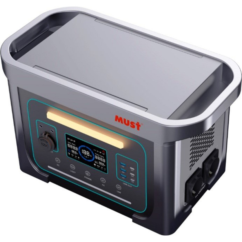 Зарядна станція Must 1000W 1280Wh (EM1024S)