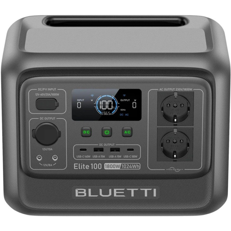 Зарядна станція BLUETTI Elite 100 V2, 1000W 1024Wh (EL100V2)