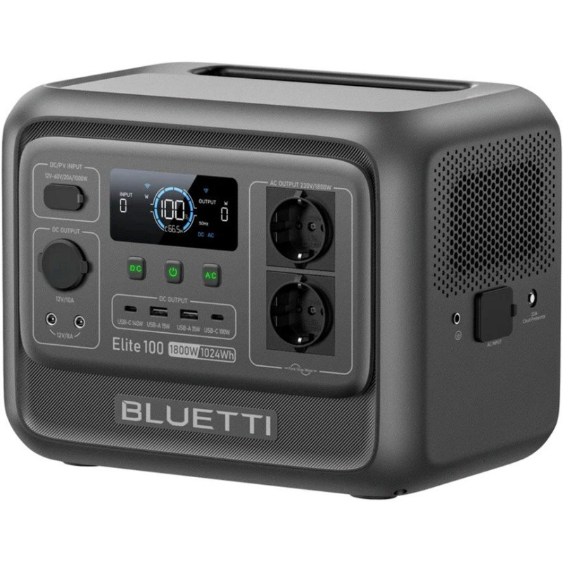 Зарядна станція BLUETTI Elite 100 V2, 1000W 1024Wh (EL100V2)