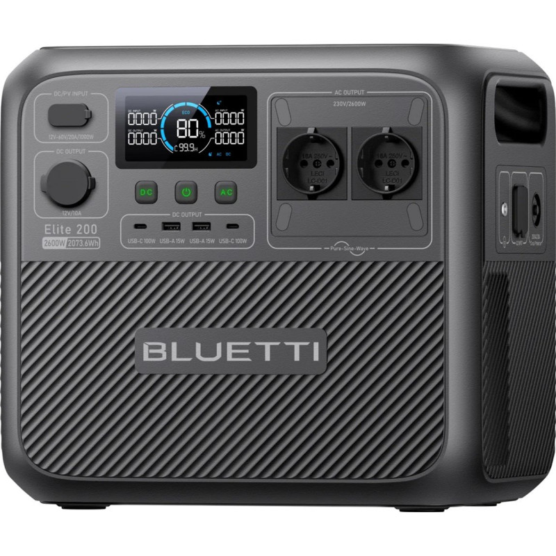 Зарядна станція BLUETTI Elite 200 V2, 2700W 2073Wh (EL200V2)