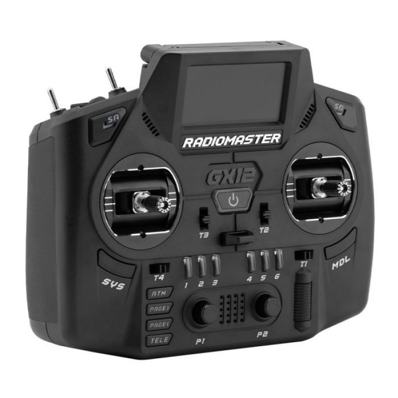 Пульт для дрону RadioMaster GX12 radio ExpressLRS Edge XT M2 (HP0157.0094-BLK)