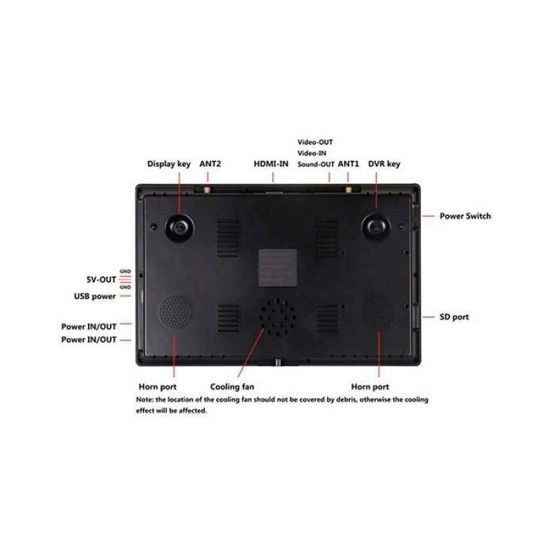 Монітор FPV Hawkeye Captain 10.2