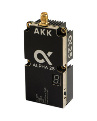 Відеопередавач (VTX) AKK Alpha 25W 4.9G-6G 96CH (A25)