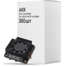 Відеопередавач (VTX) AKK Ultra Long Range 3W 5.8GHz 96CH Low Band упаковка 360 шт (TX3000AC360)
