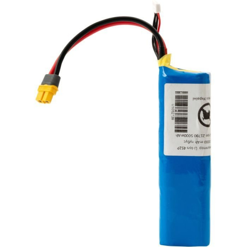 Акумуляторний блок Vinga Li-Ion 4S2Р 10000mAh тубус з балансувальним кабелем (JHY Li-Ion 21700 5000mAh) (4S2P10000BMS JHY)