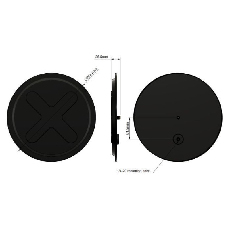 Антена для дрона TrueRC X-21 5.8GHz SMA RHCP (0608597256062-2)