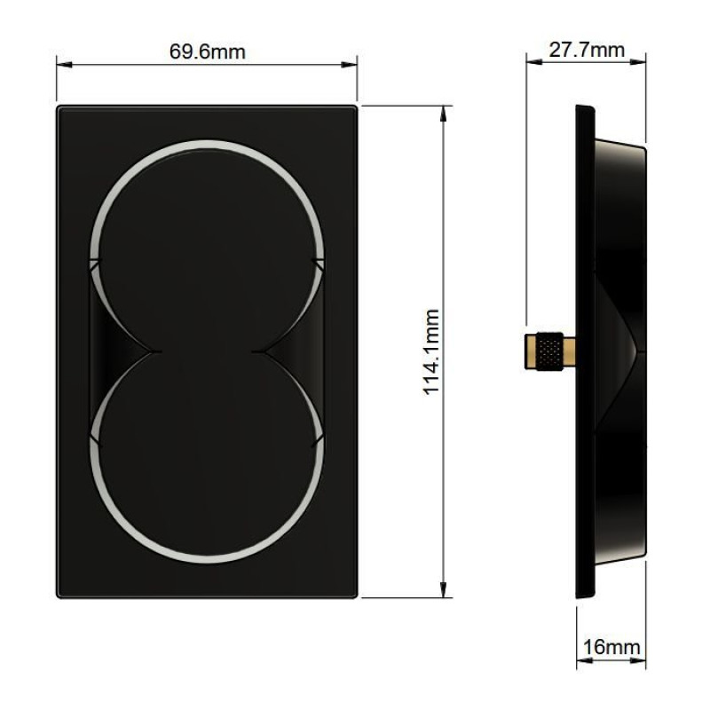 Антена для Trurc X2-Air 5.0 MK II SMA RHCP (0608597256260)