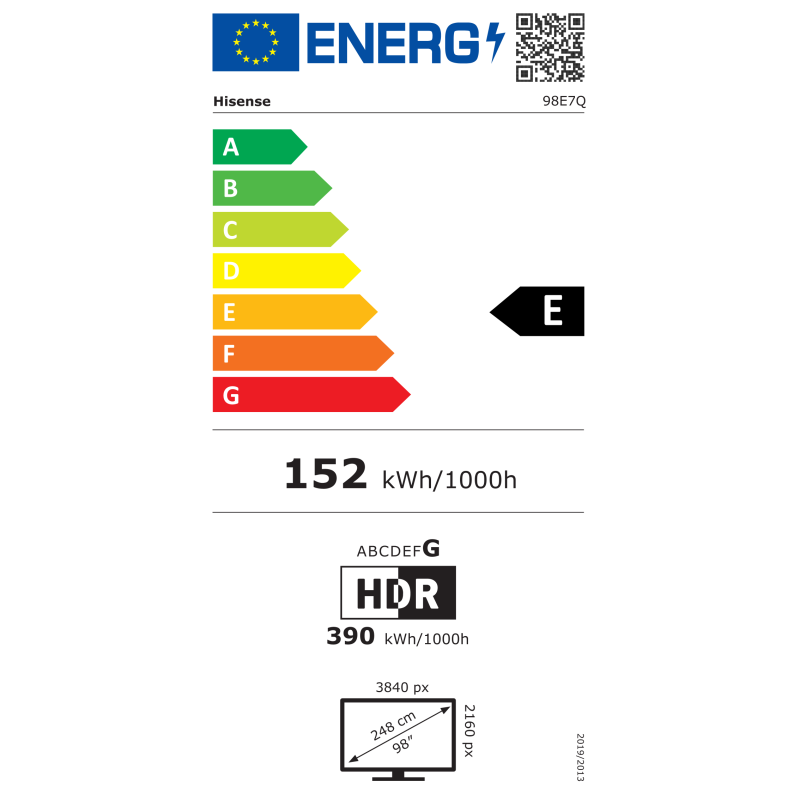 Телевізор HISENSE 98E7Q