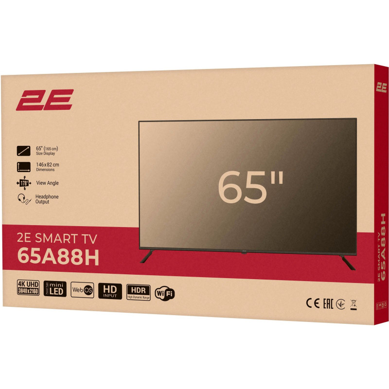 Телевізор 2E 2E-65A88H