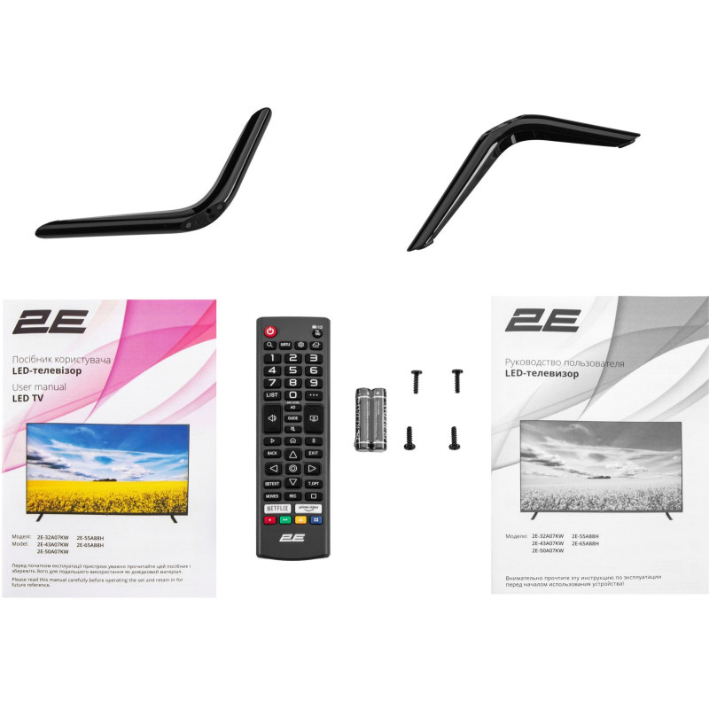 Телевізор 2E 2E-32A07KW